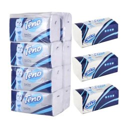 دستمال اقتصادی 250 برگ دولا تنو