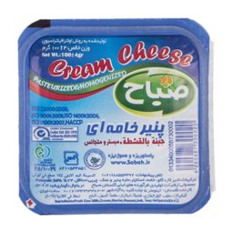 پنیر خامه ای 100 گرم صباح