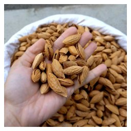 بادام با پوست فله ای
